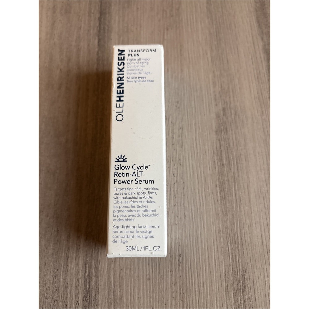 OLE HENRIKSEN Glow Cycle Retin-ALT Power Serum, Sealed In Box 1 fl oz / 30ml